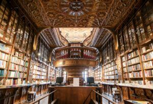 Bibliothèque au Portugal