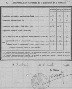 Série W postérieure à 1940 aux AD21